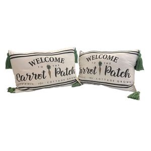 Set of 2 Easter Throw Pillows NWT